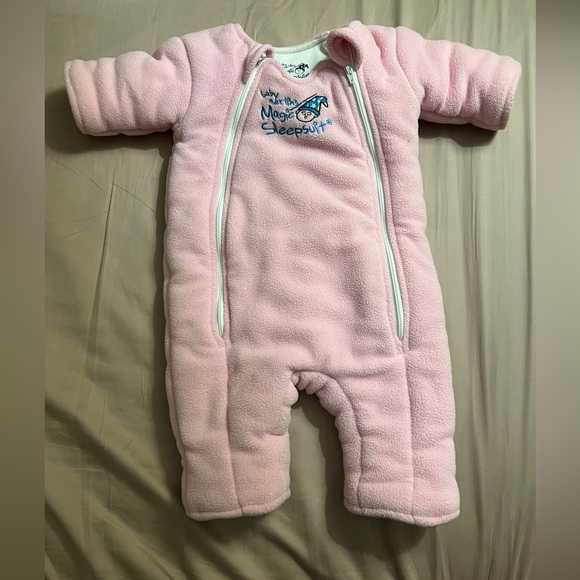 Merlin Magic Sleepsuit Other - Merlin’s Sleep Suit in pink, size L